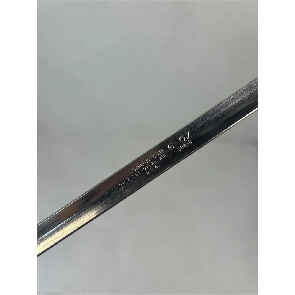 Vintage Vollrath  Soup Water Ladle Kitchen Utensil 6 oz., Stainless Steel 58460